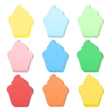 108 Pcs Colorful Cake Paper Cutouts, Bulletin Board Cutouts Decor