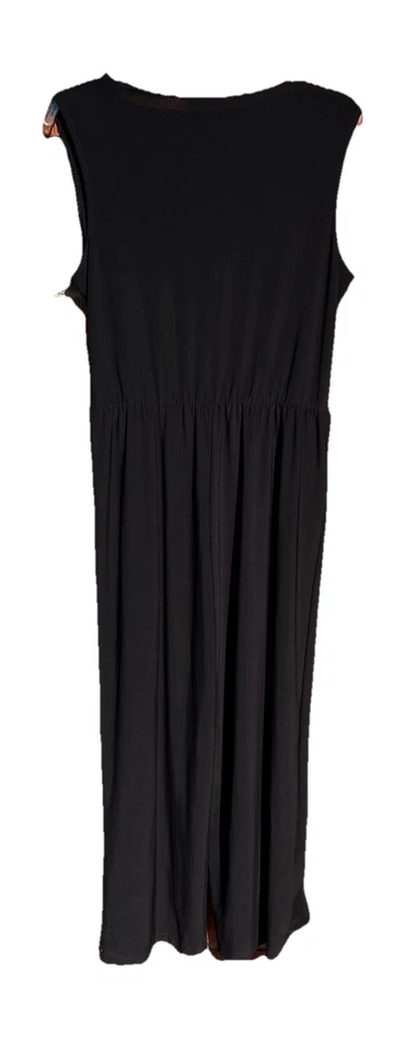 Mono para mujer L Tiana B negro tejido tirar en lateral elegante o informal hasta el suelo Foto 3 de 4