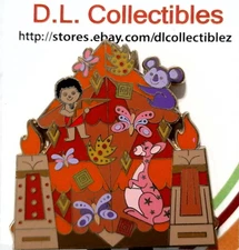 Disney Attractions Its A Small World Holiday Mystery 2019 LR Australia PIN