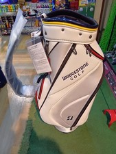 Bridgestone Golf CBG422 White Lightweight 9-Club Caddy Bag 47" 2.9kg New