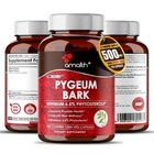 Pygeum Bark Extract 500mg Capsules Support Prostate, Urinary Health - 120 Pills