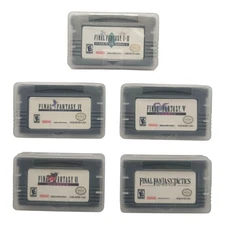 All 5 Final Fantasy Tactics 1 2 4 5 & 6 I II IV V VI Game Boy Gameboy Advance