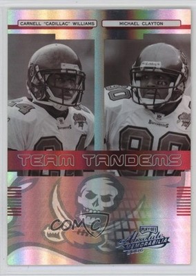 2006 Playoff Absolute Memorabilia Team Tandems Spectrum Michael Clayton 1h9h
