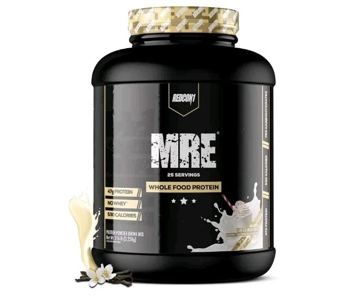 REDCON1 MRE 7.16 lb Protein Powder, Fudge Brownie - Meal Replacement Blend 12/27 - Image 4 of 4