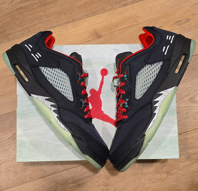 Jordan Air Jordan 5 Retro Low SP x CLOT Jade Black/Classic Jade 2022 DM4640-036