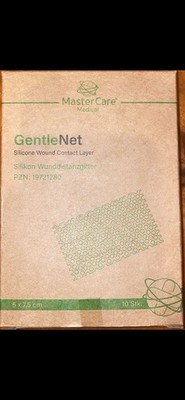MasterCare Gentle Net  5x7,5cm 8 Stück enthalten Verbandsmaterial