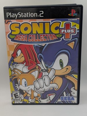 Sonic Mega Collection Plus - PlayStation 2 PS2, Complete In Box CIB, 1 Day Ship