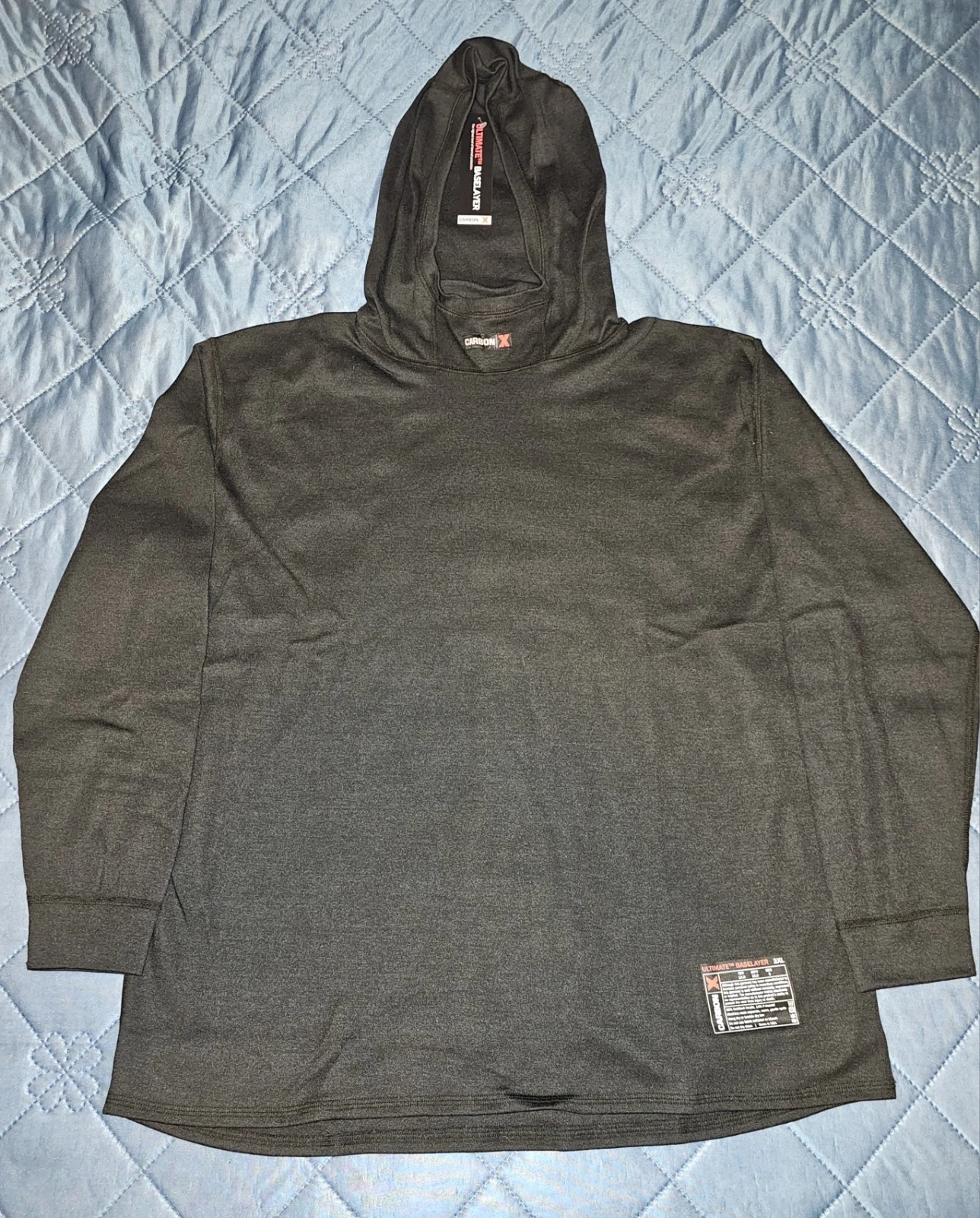 CarbonX Ultimate Base Layer Hooded Top (Mens 2XL) Safety Protection
