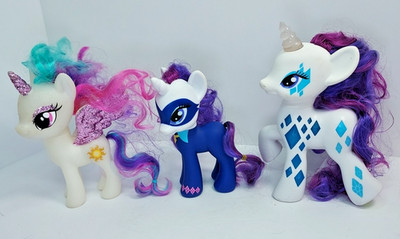 MY LITTLE PONY Friendship is Magic Radiance Rarity, Sparkly Princess Celestia