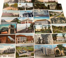 50 Vintage Postcards 1907 1930 Early Divided ...
