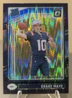 2024 Panini Donruss Optic Rated Rookie Purple Shock Prizm Drake Maye RC Patriots