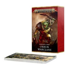 Warhammer Age of Sigmar Warscroll Cards: Orruk Warclans