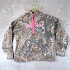 Gander Mountain Realtree Women's Pullover Camouflage Pink Hoodie Sweater Size S