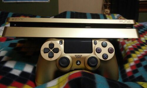 Sony PlayStation 4 Slim 1TB Gaming Console Gold 3002189 