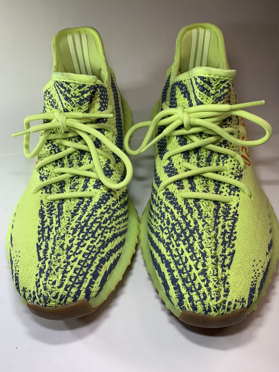Size 10- adidas Yeezy Boost 350 V2 Semi Frozen Yellow | eBay