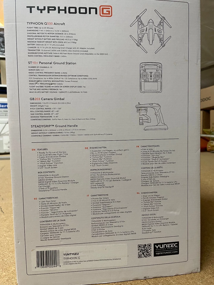 Drohne Typhoon Q500 Aircraft Yuneec - Bild 3 von 4