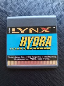 HYDRA  Atari Lynx NEW CARTRIDGE AND MANUAL ONLY NO BOX