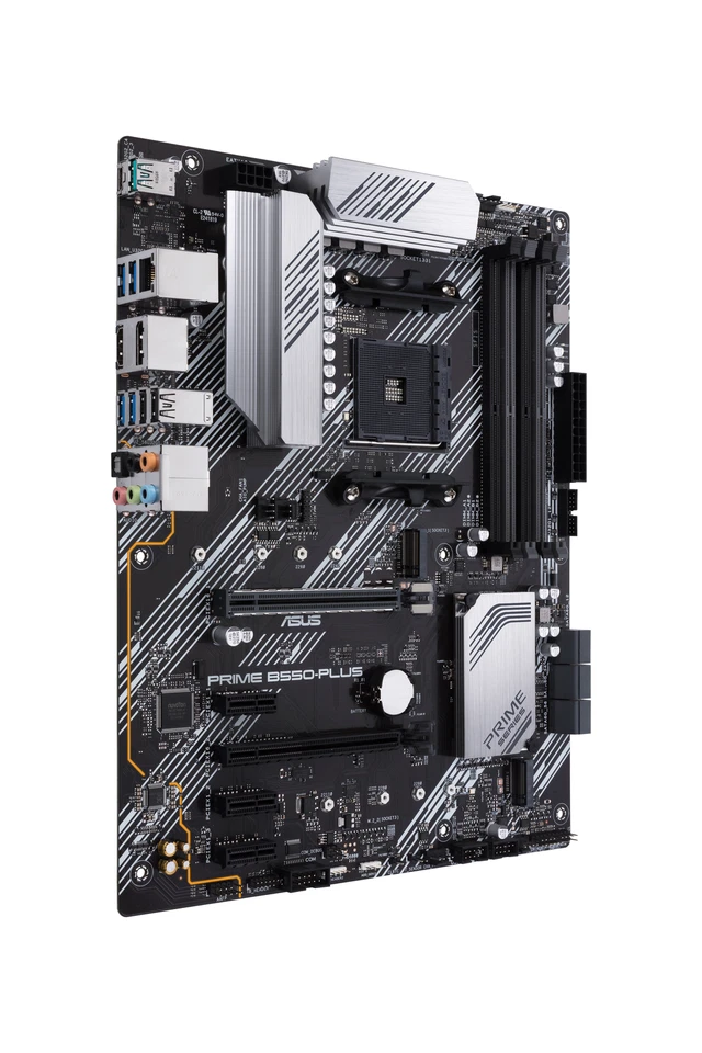 ASUS PLACA BASE PRIME B550-PLUS AMD B550 Socket AM4 ATX DDR4-SDRAM - Imagen 2 de 4