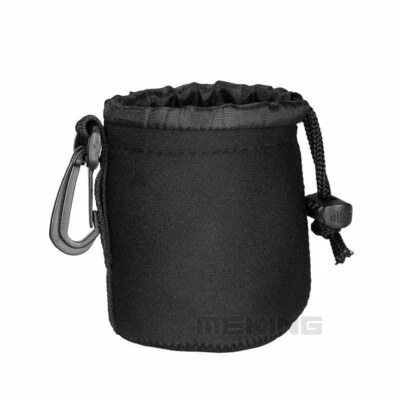 Camera Neoprene DSLR Lens Soft Pouch Protector Case Bag For Canon Nikon S Size - Image 1 of 4