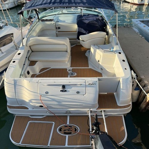 Plancher Terrasse Bateau Sea Ray Sundancer 290 - Mousse EVA Imitation Teck, Neuf, 2007