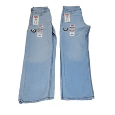 Wrangler Jeans Boys Blue 16 Denim Pants Kids Skater Lot of 2 Kid School Student
