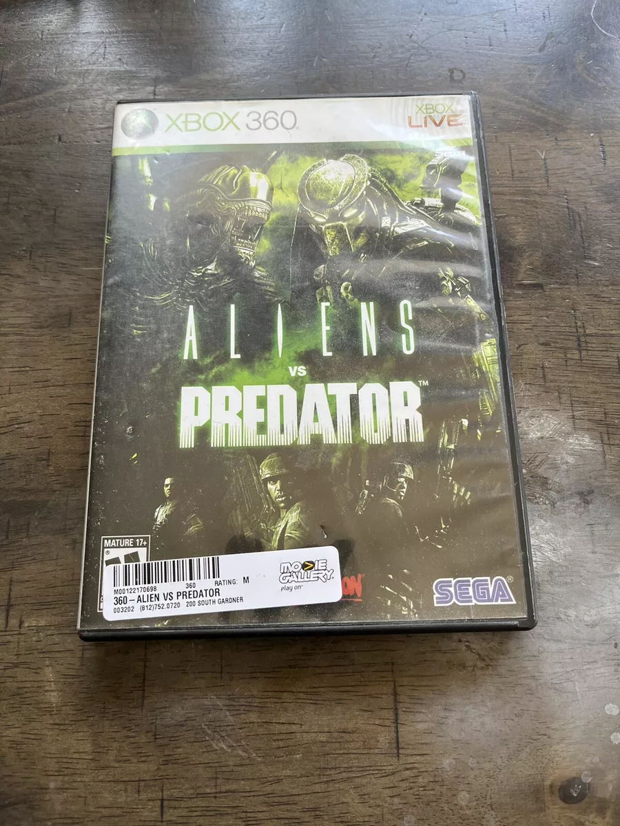 Alien Vs Predator Xbox 360 Game 