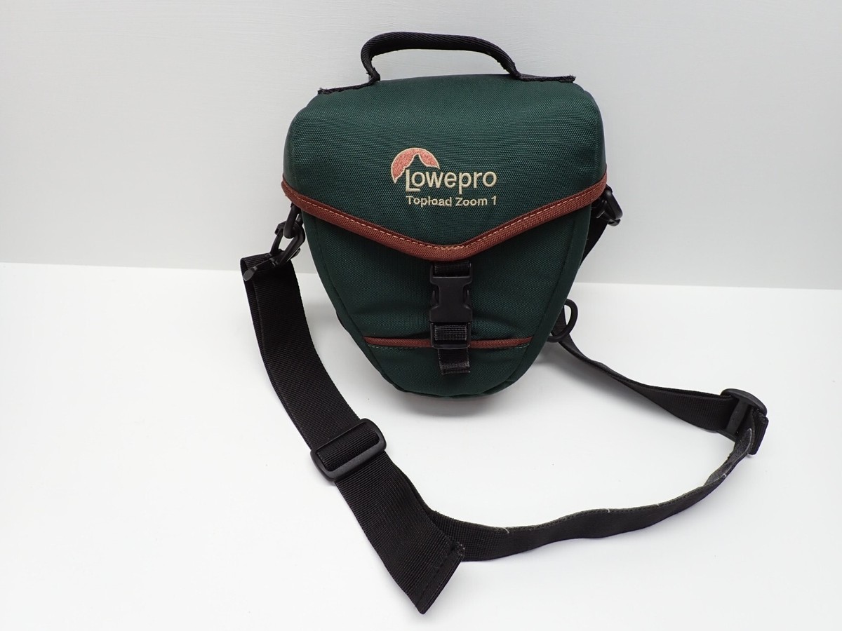 Lowepro Topload Zoom Camera Bag Case w/ Adjustable Strap Forest