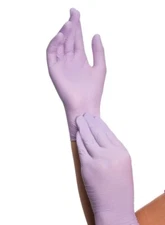 (250/Pk) KIMBERLY-CLARK Disposable Nitrile Exam Gloves - Medium Lavender KC100