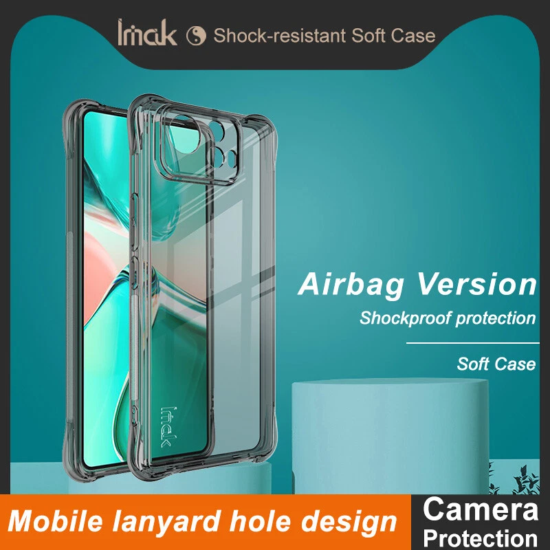 Para Asus Zenfone 12 Ultra, Funda de Teléfono Antigolpes Airbag Transparente Suave TPU Cubierta Foto 3 de 4