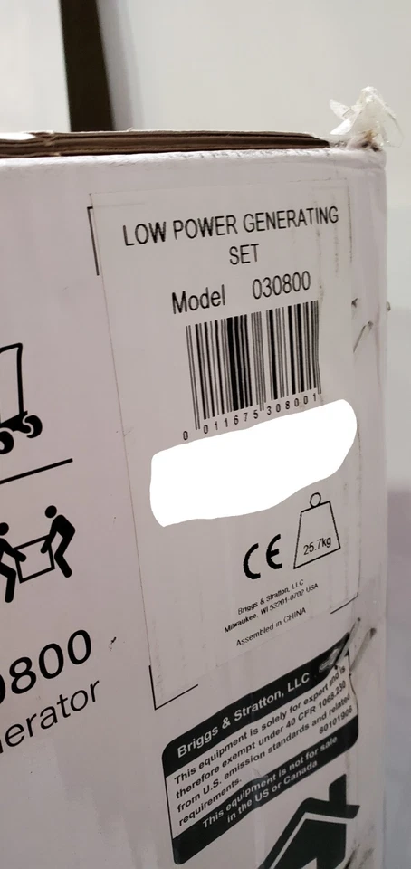 Briggs & Stratton P2400 GENERATOR INVERTER P2400, 1800W/2,4kVA_25_5 - Bild 4 von 4