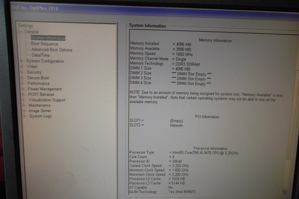 Dell Optiplex 7010 Intel Core i5-3470 (Quad) 3.20GHz SFF 4GB 500GB DVD±RW Wi-Fi - Image 2 of 4