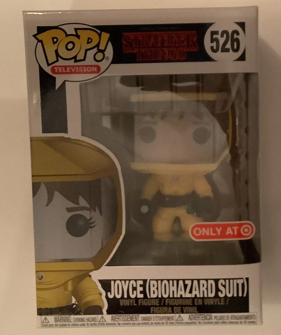 Figurine POP Stranger Things Hopper en combinaison Bio Hazard