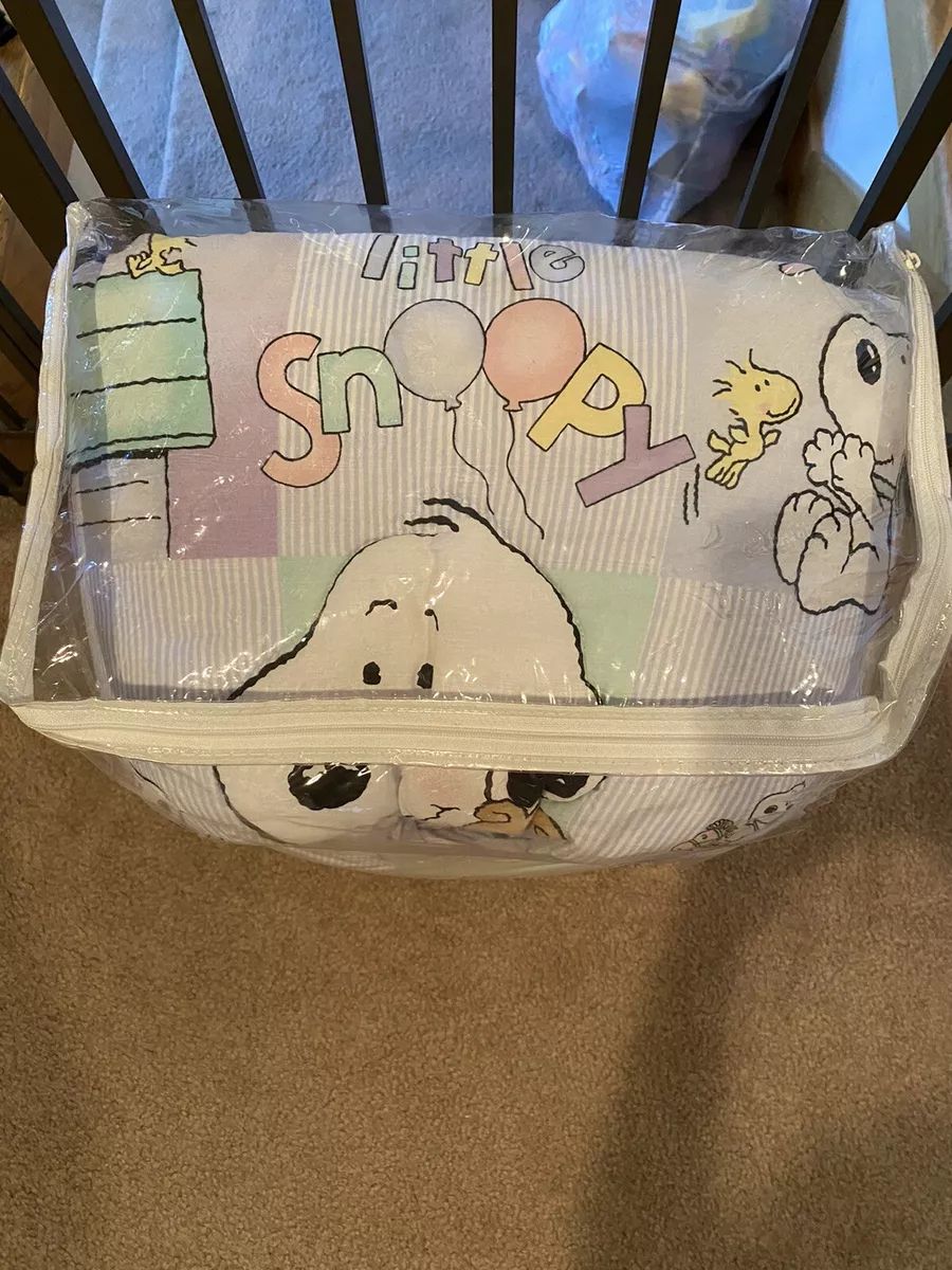 My little snoopy crib bumper new arrivals