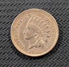 1862 Indian Head Cent Penny Copper-NickelCleaned High AU Grade
