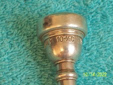 Vincent Bach Corp. Mt.Vernon NY Trumpet mouthpiece 10 1/2 C used as is condition