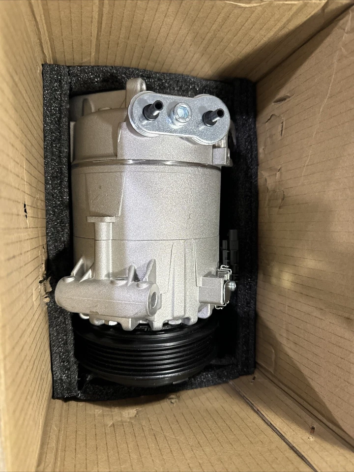 Compresor de aire acondicionado FH222 para Chevrolet Malibu 2,0 L, 2,5 L 2013 2014 2015 Foto 2 de 3