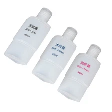 3 In 1 Travel Bottle Leakage Proof Refillable Portable Travel Container For HPT