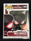 FUNKO POP MARVEL 976 SPIDERMAN 2 MILES MORALES BOBBLEHEAD EXCLUSIVE W/ PROTECTOR