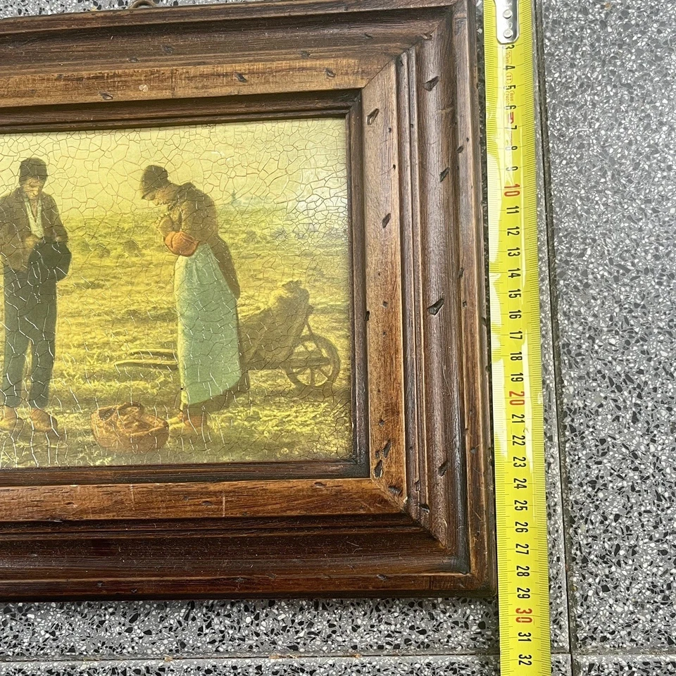 Antikes Bild Bauer Feldarbeiter Landwirtschaft Alltag Leben Damals - Bild 4 von 4