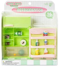 Teeny Tinies Teeny Refrigerator Playset Green 