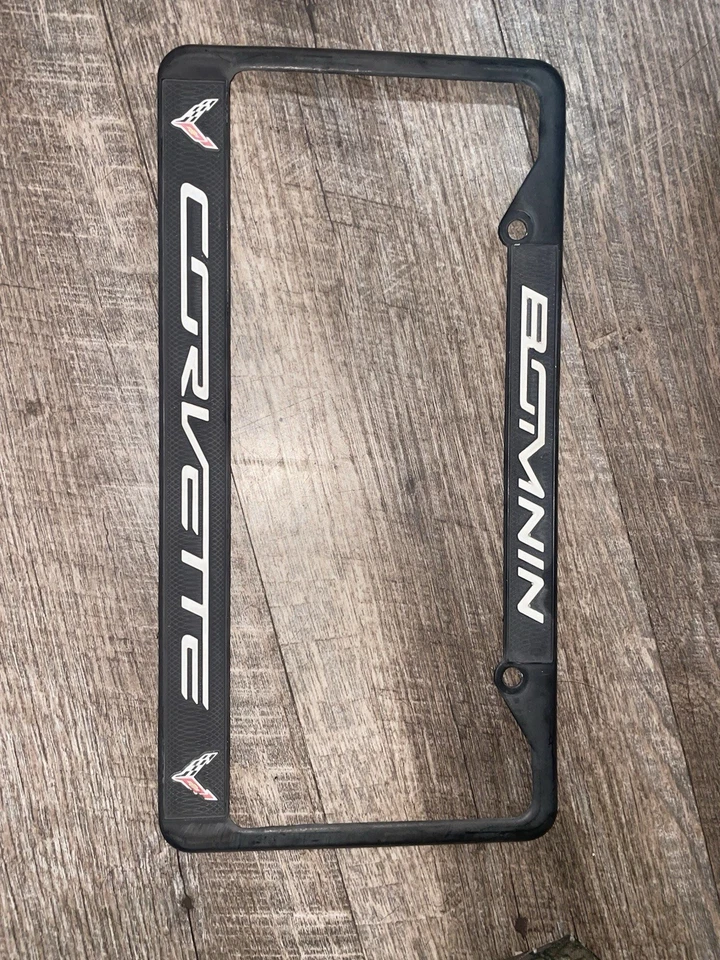 Рама номерного знака Z06 AMERICAN CAR CRAFT подходит для Chevrolet Corvette 14-15 годов выпуска - Изображение 2 из 3