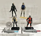 GI Joe 25th Rise Of Cobra Agent Mouse Helix Flash Figure Set Lot Devils Due ROC