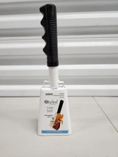 Styled Basics Small White Cowbell with Handle 9.85 Tall Customizable New