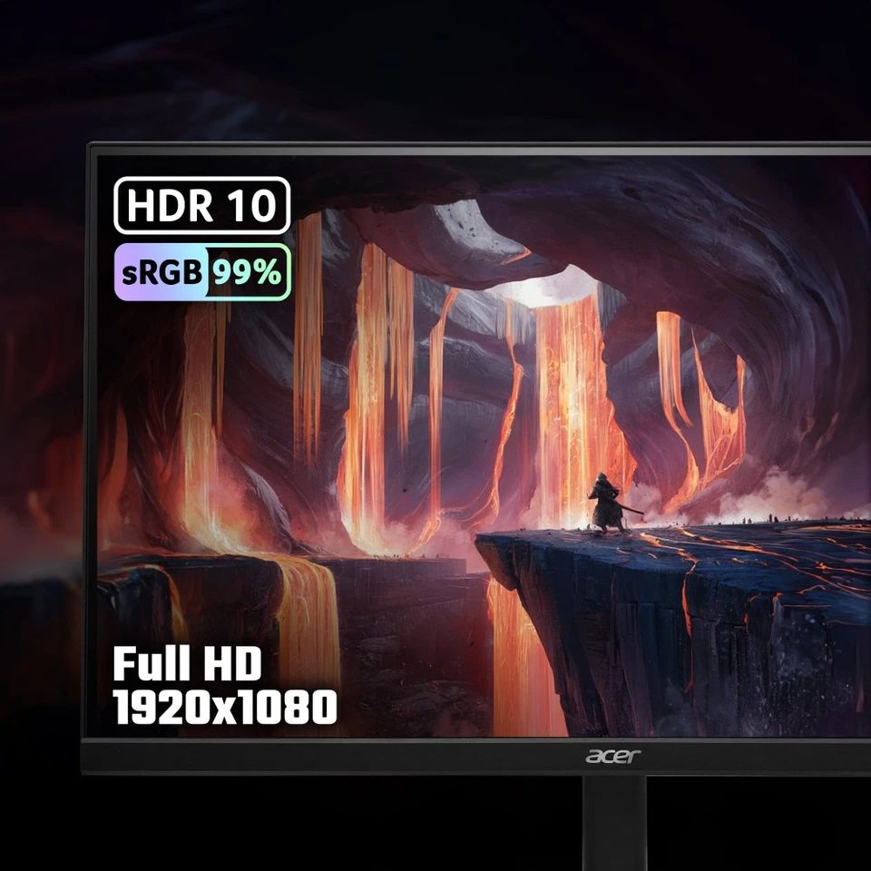 Acer NITRO QG1 Nitro QG271X1 27" IPS LED Full HD FreeSync 200Hz 0.5ms Monitor - Image 3 of 4