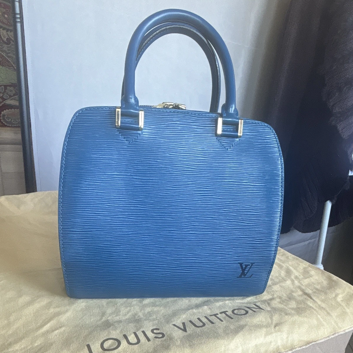 louis vuitton epi blue products for sale | eBay