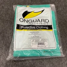 Onguard Chemtex Bib Overall W/Plain Front 0.45mm PVC/Polyester/PVC Size Medium
