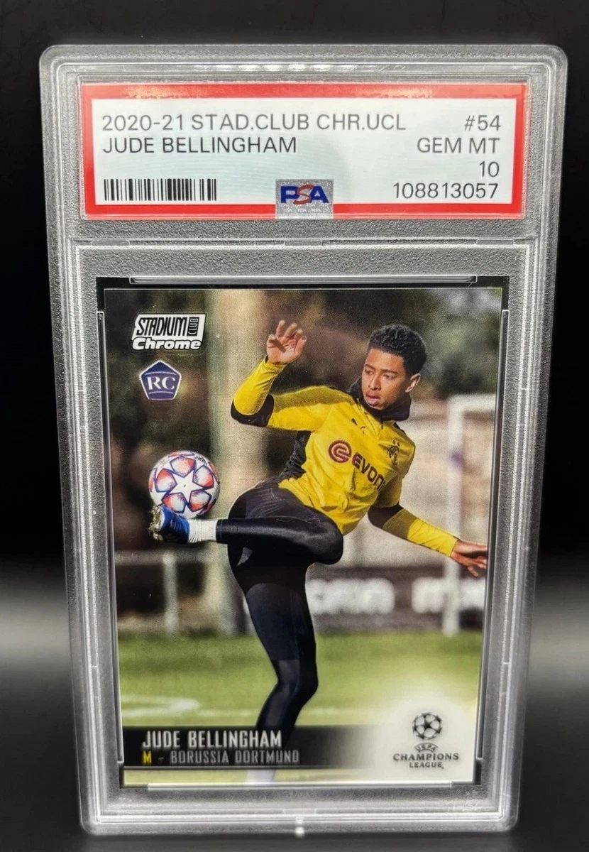 2020-21 Topps Stadium Club Chrome UCL Jude Bellingham #54 for sale