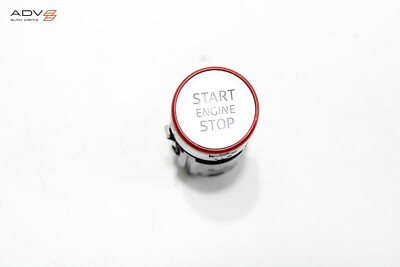 AUDI S4 A4 ENGINE IGNITION START STOP SWITCH BUTTON OEM 2016 - 2024