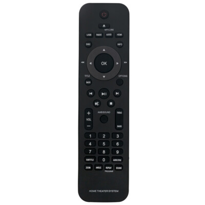 New 996510026446 Replace Remote for Phi-lips Home Theater HTS6120 HTS6120/37