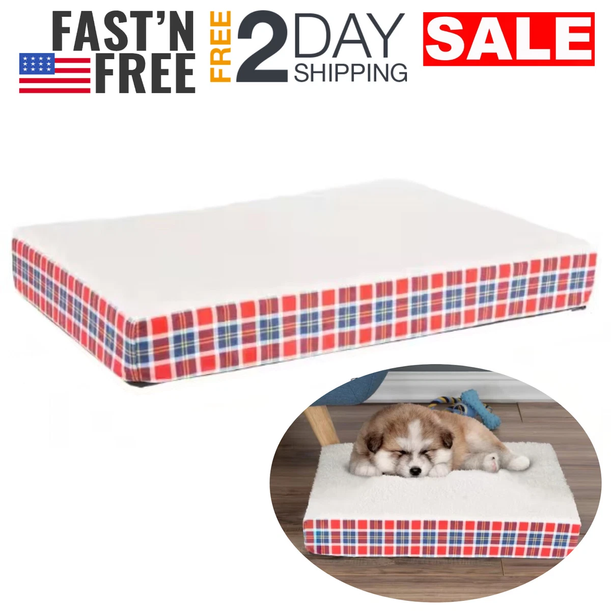 Cama De Perro Peque o Gatos Para Sofa Espuma Memoria Con Funda Lavable En Oferta